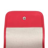 Goyard Goyardine Canvas Fuchsia Aligre Bag Raffia Net Palladium Hardware - Thumbnail View 7