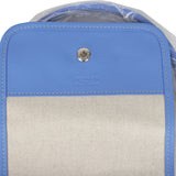 Goyard Goyardine Canvas Iris Aligre Bag Raffia Net Palladium Hardware