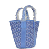 Goyard Goyardine Belharra PM Iris Tote Palladium Hardware - Thumbnail View 2
