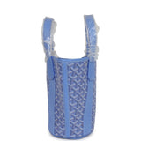Goyard Goyardine Belharra PM Iris Tote Palladium Hardware - Thumbnail View 4