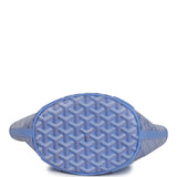 Goyard Goyardine Belharra PM Iris Tote Palladium Hardware - Thumbnail View 6