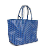 Goyard Goyardine Sky Blue Saint Louis PM Tote Bag Palladium Hardware