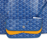 Goyard Goyardine Sky Blue Saint Louis PM Tote Bag Palladium Hardware