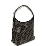 Goyard Goyardine Black Boheme Hobo Bag Palladium Hardware