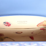 Goyard Goyardine Canvas Iris Soft Saigon Mini Palladium Hardware