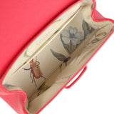 Goyard Goyardine Canvas Fuchsia Soft Saigon Mini Palladium Hardware