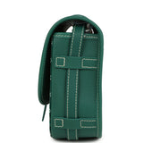 Goyard Goyardine Green Belvedere PM Palladium Hardware
