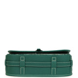 Goyard Goyardine Green Belvedere PM Palladium Hardware