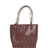 Goyard Goyardine Burgundy Anjou Mini Bag Palladium Hardware - Thumbnail View 4
