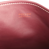 Goyard Goyardine Burgundy Anjou Mini Bag Palladium Hardware - Thumbnail View 9