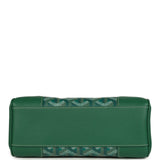 Goyard Saigon Souple Mini Bag Green Goyardine Palladium Hardware