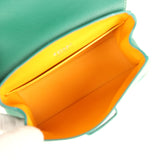 Goyard Saigon Souple Mini Bag Green Goyardine Palladium Hardware