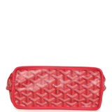 Goyard Goyardine Canvas Fuchsia Anjou Mini Tote Palladium Hardware