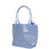 Goyard Goyardine Canvas Iris Anjou Mini Bag Palladium Hardware