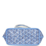 Goyard Goyardine Canvas Iris Anjou Mini Bag Palladium Hardware