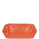 Goyard Goyardine Orange Saint Louis GM Tote Bag Palladium Hardware