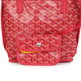 Goyard Goyardine Canvas Fuchsia Anjou Mini Tote Palladium Hardware - Thumbnail View 6