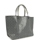 Goyard Goyardine Grey St. Louis GM Tote Bag Palladium Hardware