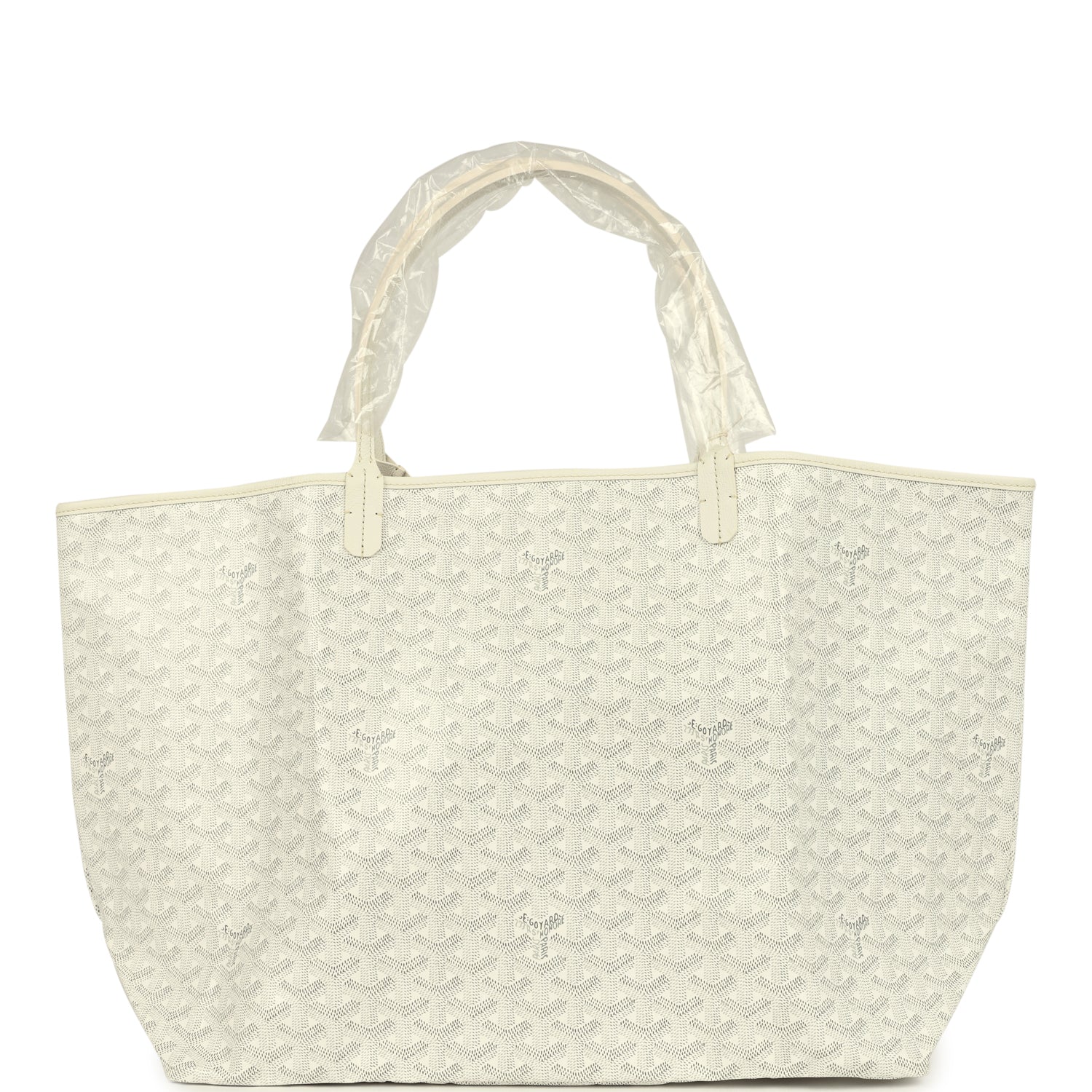 INSERT LOUISE 21 IN WHITE GOYARDINE CANVAS