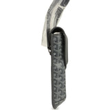 Goyard Coursier Messenger Bag Grey Goyardine Canvas & Chevroches Calfskin Palladium Hardware