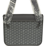 Goyard Coursier Messenger Bag Grey Goyardine Canvas & Chevroches Calfskin Palladium Hardware