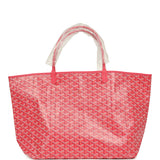 Goyard Goyardine Fuchsia Saint Louis GM Tote Bag Palladium Hardware