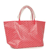 Goyard Goyardine Fuchsia Saint Louis GM Tote Bag Palladium Hardware