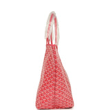Goyard Goyardine Fuchsia Saint Louis GM Tote Bag Palladium Hardware
