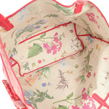 Goyard Goyardine Fuchsia Saint Louis GM Tote Bag Palladium Hardware