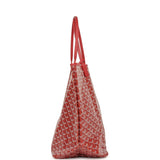 Goyard Goyardine Red Saint Louis GM Tote Bag Palladium Hardware - Thumbnail View 4