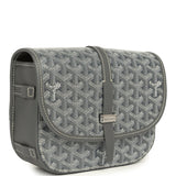 Goyard Goyardine Grey Belvedere PM Bag Palladium Hardware - Thumbnail View 2