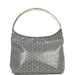 Goyard Goyardine Grey Boheme Hobo Bag Palladium Hardware