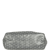 Goyard Goyardine Grey Boheme Hobo Bag Palladium Hardware