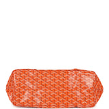 Goyard Goyardine Orange Saint Louis PM Tote Bag Palladium Hardware