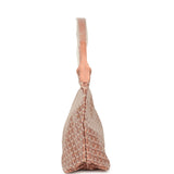 Goyard Goyardine Pearly Coral Boheme PM Hobo Bag Palladium Hardware - Thumbnail View 3