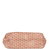 Goyard Goyardine Pearly Coral Boheme PM Hobo Bag Palladium Hardware - Thumbnail View 7