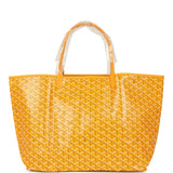 Goyard Goyardine Yellow Saint Louis GM Tote Bag Palladium Hardware - Thumbnail View 1