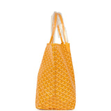 Goyard Goyardine Yellow Saint Louis GM Tote Bag Palladium Hardware - Thumbnail View 4