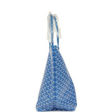 Goyard Goyardine Sky Blue Saint Louis GM Tote Bag Palladium Hardware