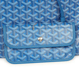 Goyard Goyardine Sky Blue Saint Louis GM Tote Bag Palladium Hardware