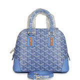 Goyard Goyardine Canvas Iris Vendome Mini Bag Palladium Hardware