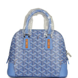 Goyard Goyardine Canvas Iris Vendome Mini Bag Palladium Hardware