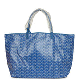 Goyard Goyardine Sky Blue Saint Louis GM Tote Bag Palladium Hardware