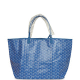 Goyard Goyardine Sky Blue Saint Louis GM Tote Bag Palladium Hardware