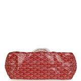 Goyard Goyardine Red Saint Louis PM Tote Bag Palladium Hardware
