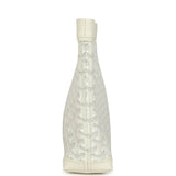 Goyard Goyardine Canvas White Conti Pouch Palladium Hardware