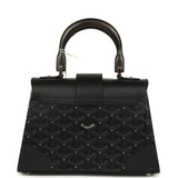 Goyard Capitonnage Structuré Saigon Mini Bag Deep Black Goyardine Canvas Palladium Hardware - Thumbnail View 4