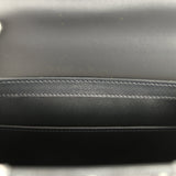 Goyard Capitonnage Structuré Saigon Mini Bag Deep Black Goyardine Canvas Palladium Hardware - Thumbnail View 8