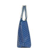 Goyard Goyardine Sky Blue Saint Louis PM Tote Bag Palladium Hardware
