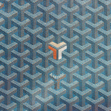 Goyard Goyardine Pearly Blue Saint Louis GM Tote Bag Palladium Hardware